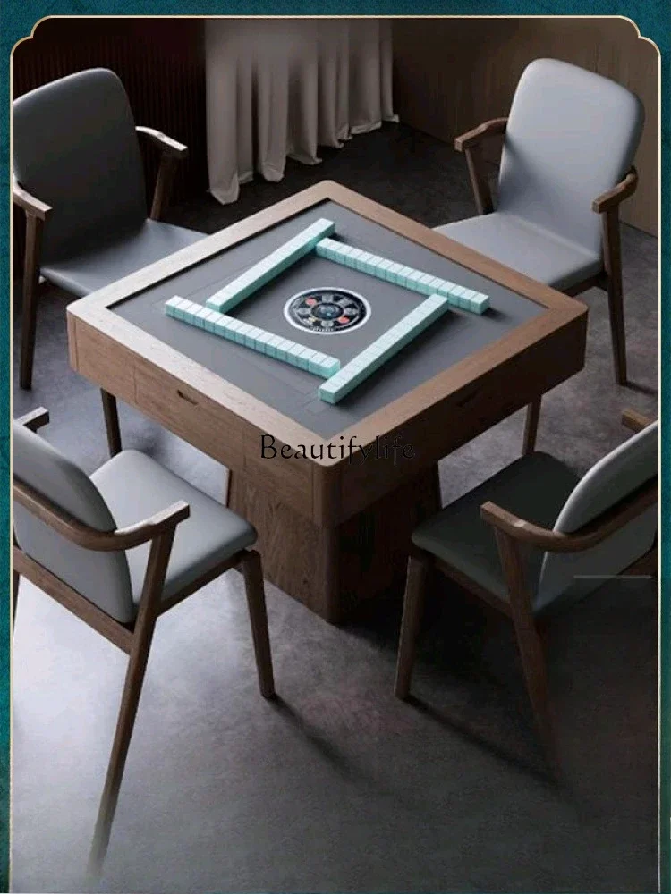 4*Mahjong machine Automatic household new Chinese solid mahjong dining table dual-purpose all-in-one machine
4*Mahjong machine Automatic household new Chinese solid mahjong dining table dual-purpose all-in-one machine