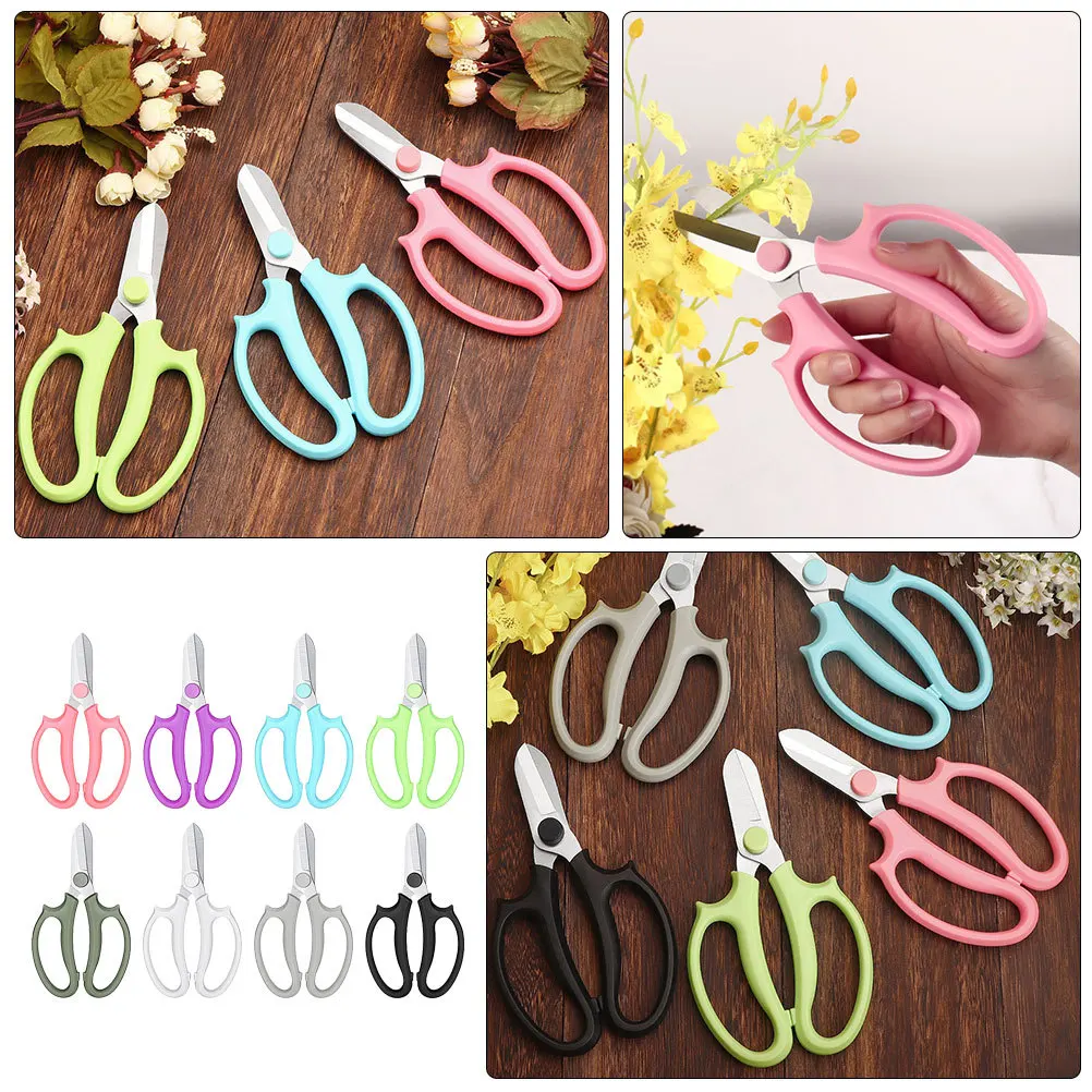 8pcs Pruning Shears Garden Tools Lightweight Handle For Flowers Plants Bonsai Hedge Trimming Professional Scissors Gardening
8pcs Pruning Shears Garden Tools Lightweight Handle For Flowers Plants Bonsai Hedge Trimming Professional Scissors Gardening