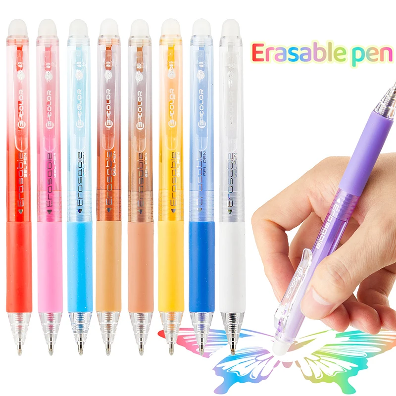 Набор из 12 цветных выдвижных гелевых ручек 0,7 мм с тонким наконечником, стираемые маркеры для рисования, раскрашивания, школьных и художественных принадлежностей
Набор из 12 цветных выдвижных гелевых ручек 0,7 мм с тонким наконечником, стираемые маркеры для рисования, раскрашивания, школьных и художественных принадлежностей