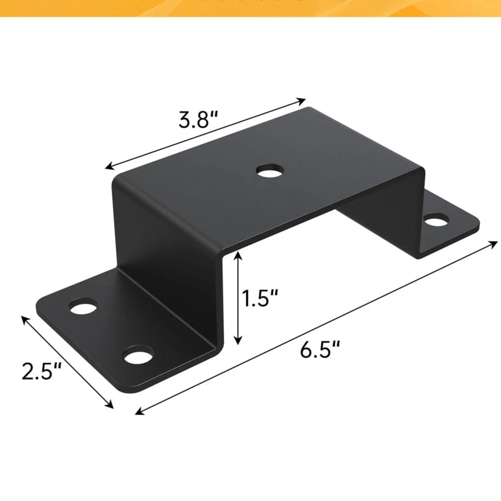 Trailer Stake Pocket Bracket Multifunctional Sturdy Metal Easy Installation Professional Heavy Duty for 2'' x 4'' Lumber
Trailer Stake Pocket Bracket Multifunctional Sturdy Metal Easy Installation Professional Heavy Duty for 2'' x 4'' Lumber