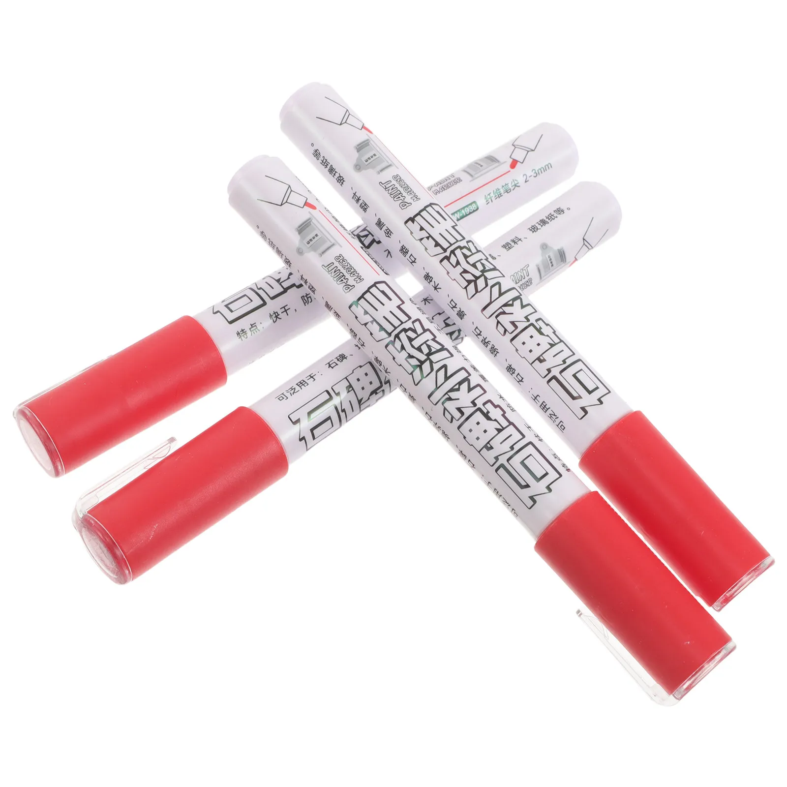4Pcs Oil Paint Marker Pen Red Waterproof Tombstone Restoration Monument Writing Pen Permanent Stone Marker for Granite
4Pcs Oil Paint Marker Pen Red Waterproof Tombstone Restoration Monument Writing Pen Permanent Stone Marker for Granite