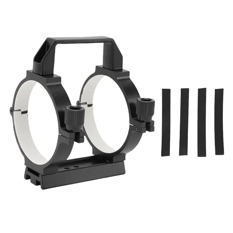 YSS-For 80Mm For 90Mm Telescope Tube Ring Aluminum Alloy Optical Tube Clamp With Padding Strips For Astronomical Telescopes
YSS-For 80Mm For 90Mm Telescope Tube Ring Aluminum Alloy Optical Tube Clamp With Padding Strips For Astronomical Telescopes