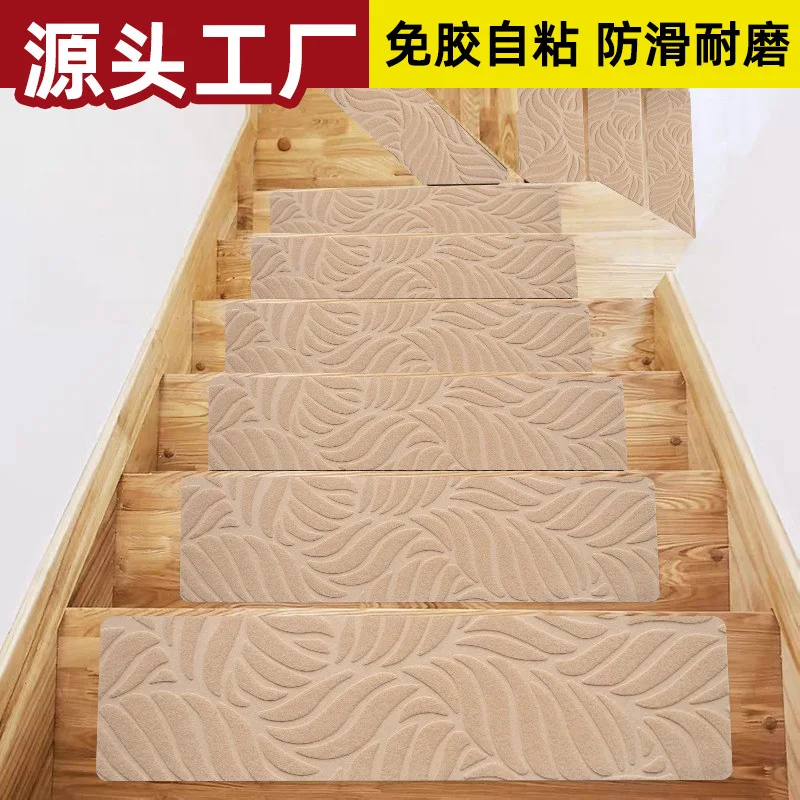 Stair Mat Step Mat Tpr Glue-free Self-adhesive Non-slip Brushed Embossed Floor Repeated Use
Stair Mat Step Mat Tpr Glue-free Self-adhesive Non-slip Brushed Embossed Floor Repeated Use