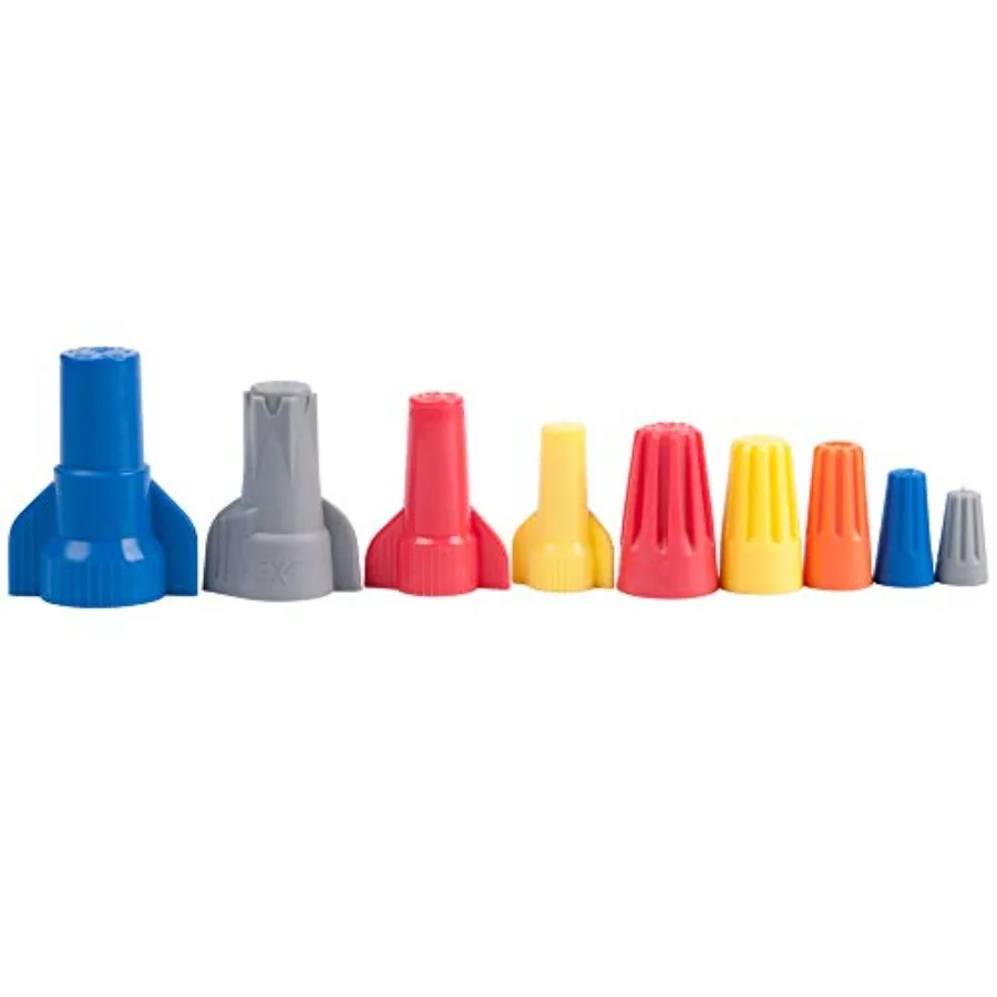 Gardner Bender CK-570 Assorted Wire Connectors Kit, 22-6 AWG, Twist-On and Screw-On, 570 piece kit
Gardner Bender CK-570 Assorted Wire Connectors Kit, 22-6 AWG, Twist-On and Screw-On, 570 piece kit