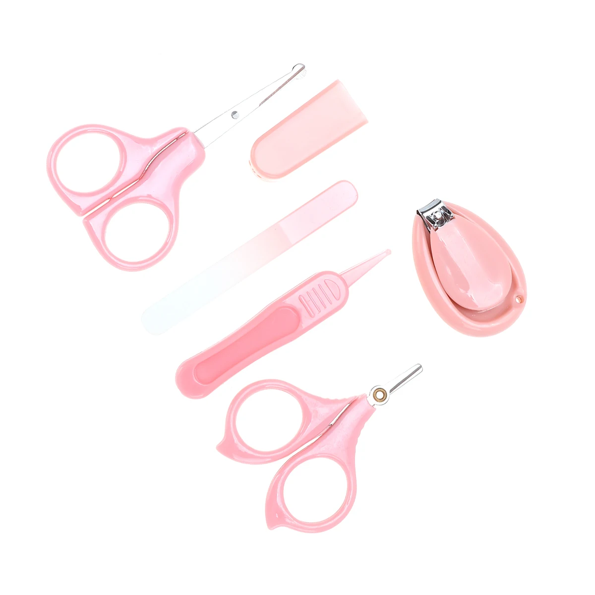 5 Pcs/1 Baby Nail Scissors Newborn Care Grooming Kit Infant Clippers Necessities Tool Toddler
5 Pcs/1 Baby Nail Scissors Newborn Care Grooming Kit Infant Clippers Necessities Tool Toddler