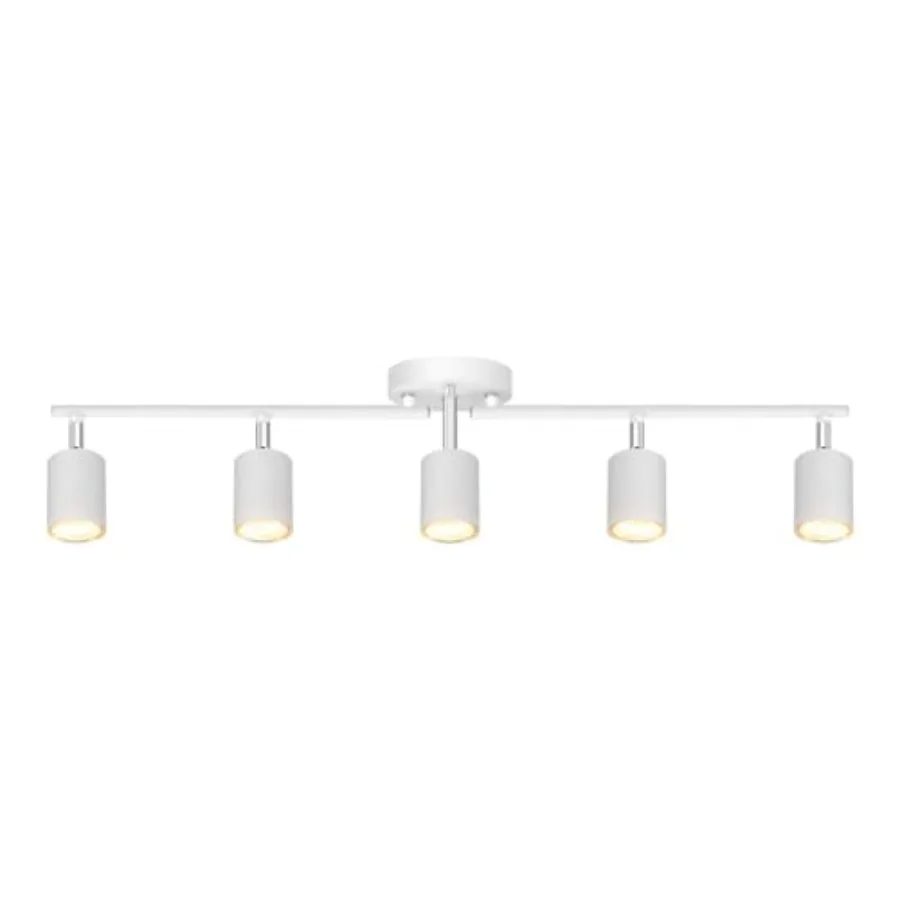 Track Lighting LED Track Lighting Fixtures Ceiling White Kitchen Lights for Bedroom 30" Ceiling Spotlight Kit 5 Light Wall Ligh
Track Lighting LED Track Lighting Fixtures Ceiling White Kitchen Lights for Bedroom 30" Ceiling Spotlight Kit 5 Light Wall Ligh