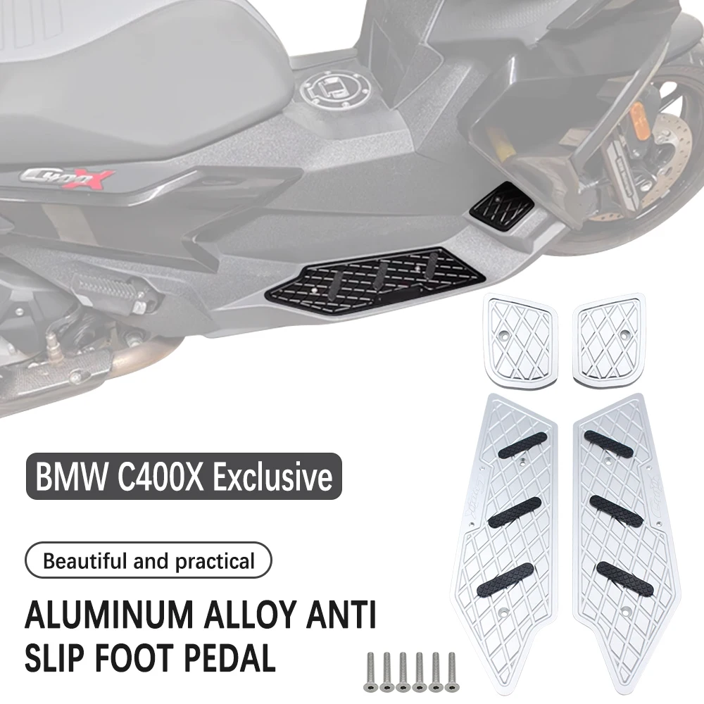 BMW C400X Footpads Motorcycle Aluminum Alloy Pedal Modified Skid proof Footrest C400 X C 400X C 400 X
BMW C400X Footpads Motorcycle Aluminum Alloy Pedal Modified Skid proof Footrest C400 X C 400X C 400 X