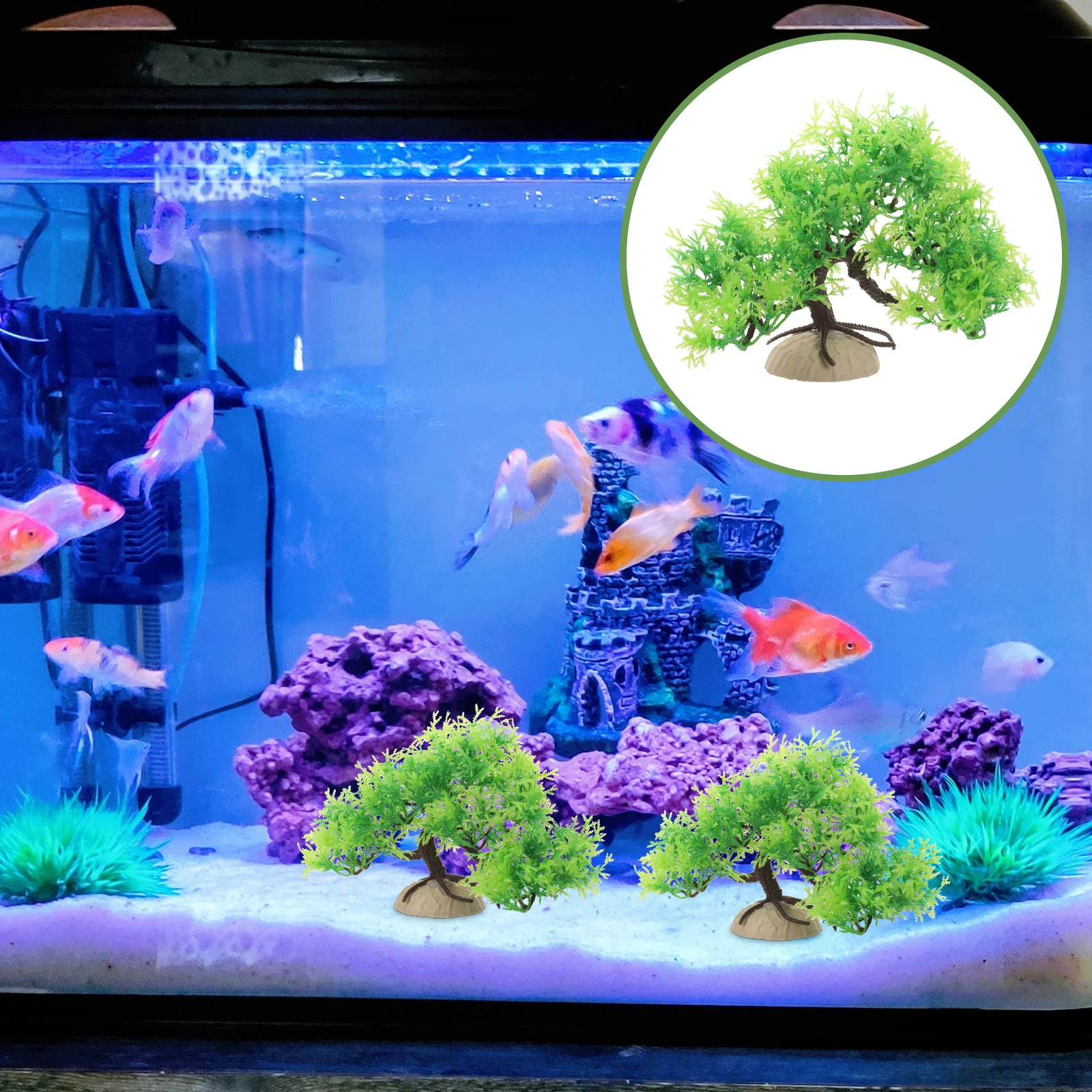 Artificial Pine Tree Fish Tank Decoration Aquarium Layout Plant Simulation Bonsai Plastic Aquarium Ornamental Plants
Artificial Pine Tree Fish Tank Decoration Aquarium Layout Plant Simulation Bonsai Plastic Aquarium Ornamental Plants