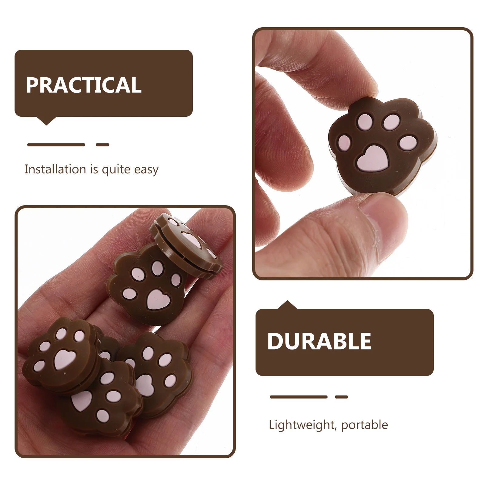 6pcs Tennis Racket Shock Absorber Cute Rubber Damper Balls Vibration Dampener for Men Tennis Accessories Gifts Lightweight
6pcs Tennis Racket Shock Absorber Cute Rubber Damper Balls Vibration Dampener for Men Tennis Accessories Gifts Lightweight