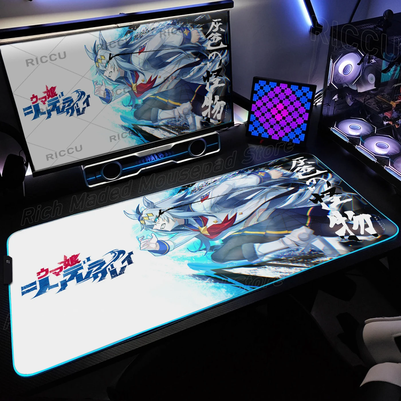 Rgb Backlit Mousepad Umamusume Pretty Derby Game Desk Mat LED Mousemat Gaming Accessories Gaming XXL Keyboard Pad Keyboard Mat
Rgb Backlit Mousepad Umamusume Pretty Derby Game Desk Mat LED Mousemat Gaming Accessories Gaming XXL Keyboard Pad Keyboard Mat