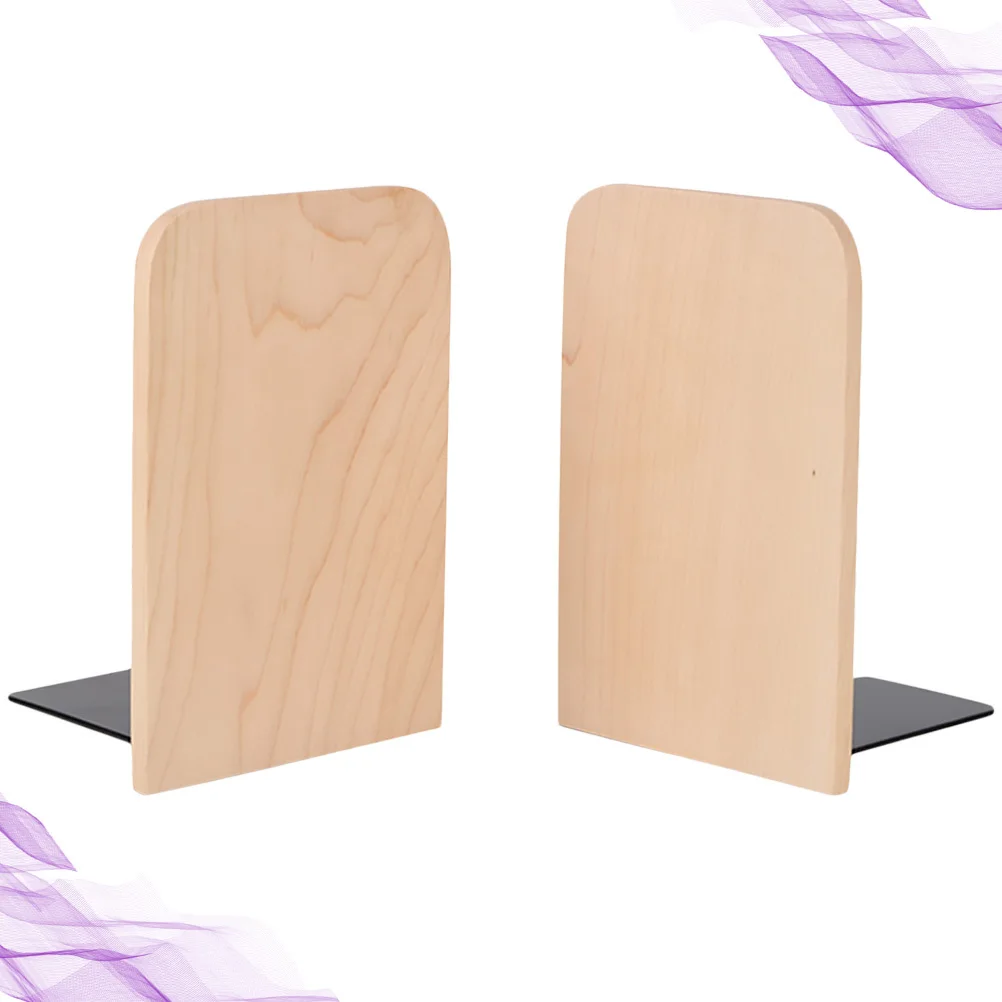 2Pcs Real Wood Bookends Heavy Duty Non-Slip Book Supports Desktop Shelf Organizers for School Office Bookends Book Stand
2Pcs Real Wood Bookends Heavy Duty Non-Slip Book Supports Desktop Shelf Organizers for School Office Bookends Book Stand
