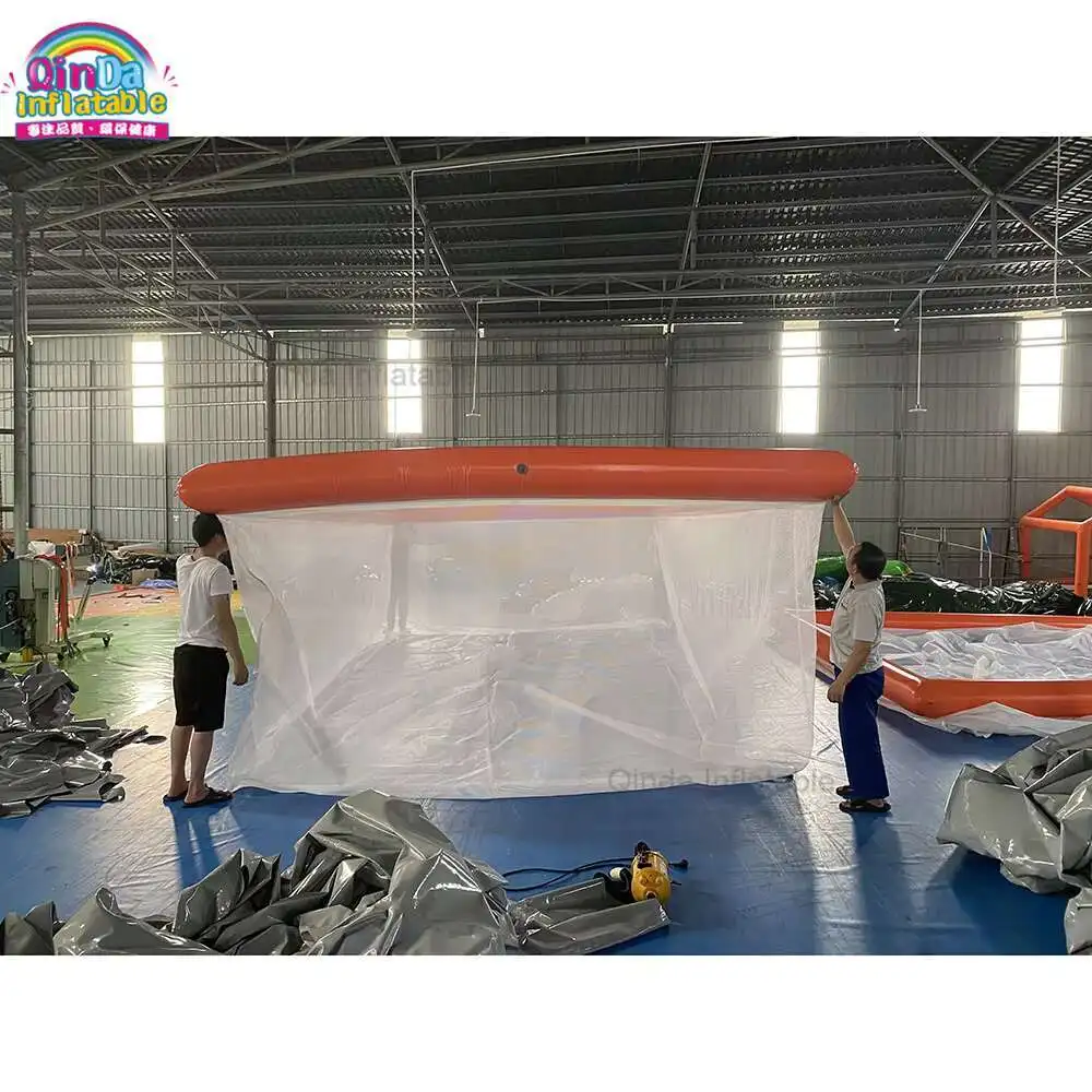 Customized Color Sea Pool Leisure Inflatable Yacht Boat Pool With Net
Customized Color Sea Pool Leisure Inflatable Yacht Boat Pool With Net