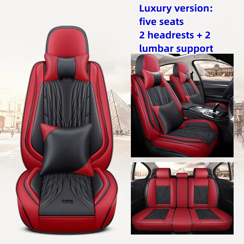 Новый роскошный чехол на сиденья автомобиля с полным покрытием для Kia Sportage 2011-2022 Optima Rio 3 Sorento Niro Carnival, автомобильные аксессуары
Новый роскошный чехол на сиденья автомобиля с полным покрытием для Kia Sportage 2011-2022 Optima Rio 3 Sorento Niro Carnival, автомобильные аксессуары