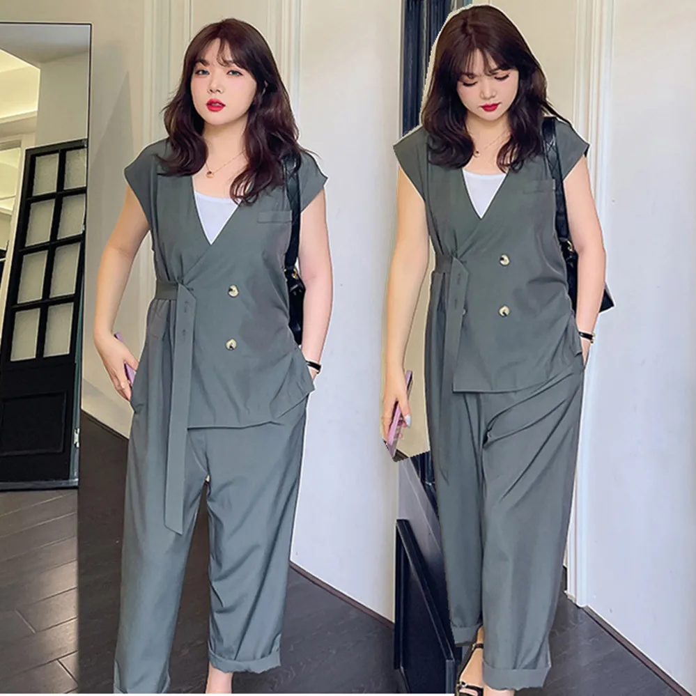 plus Size Women's Straight Leg Jumpsuit Asymmetric Vest One-Piece High Waist Polyester Commute Sle Long Pants
plus Size Women's Straight Leg Jumpsuit Asymmetric Vest One-Piece High Waist Polyester Commute Sle Long Pants