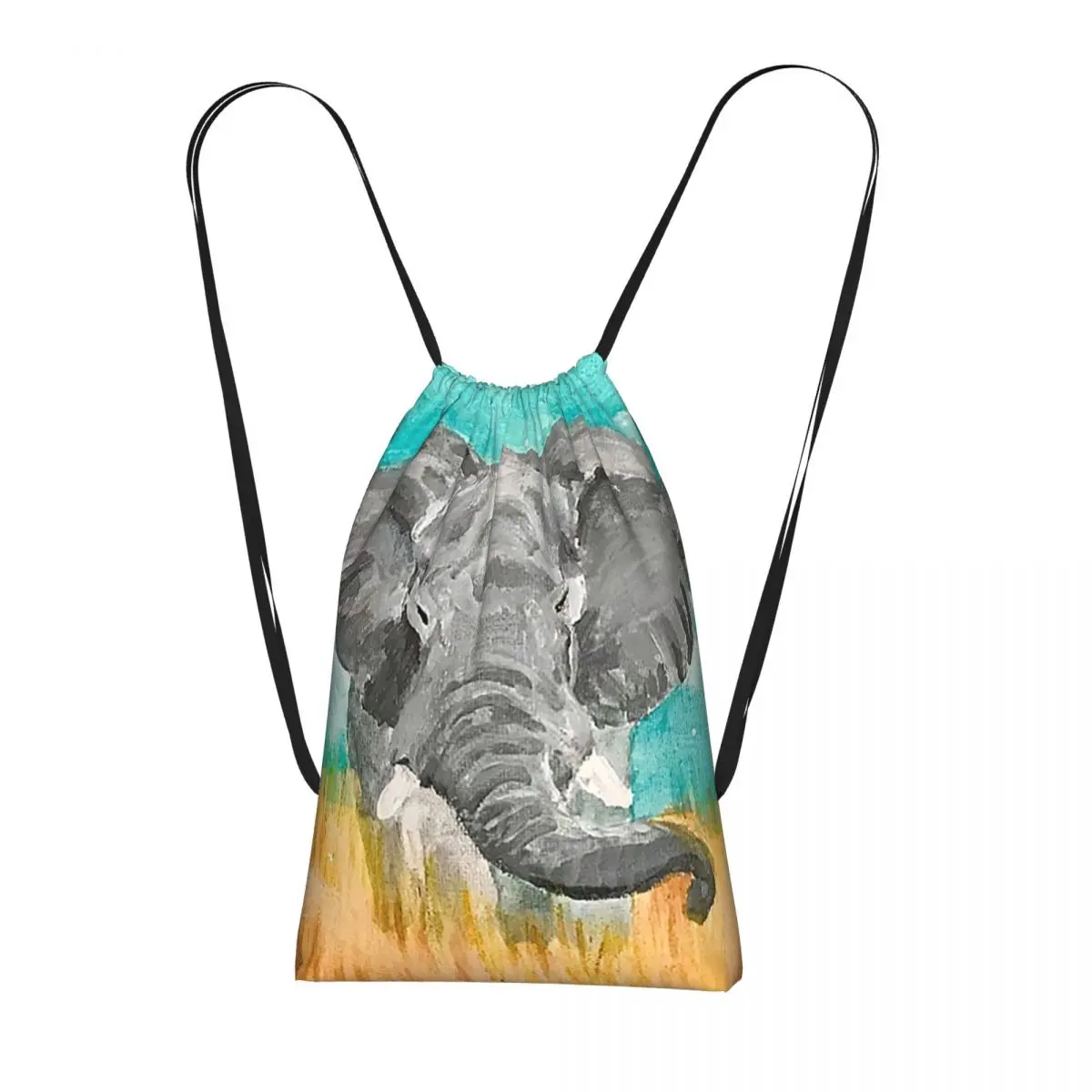Рюкзаки Elephant In The Field, многофункциональные сумки на шнурке, сумки для хранения, сумки для книг, сумки для путешествий и школы
Рюкзаки Elephant In The Field, многофункциональные сумки на шнурке, сумки для хранения, сумки для книг, сумки для путешествий и школы