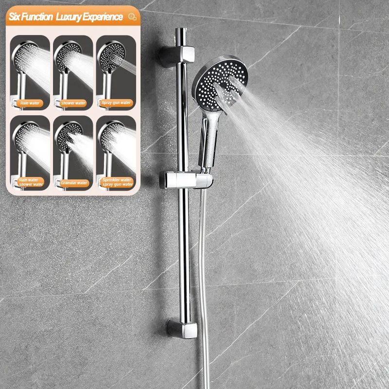 Stainless Steel Lifting Rod Lifting Bracket Lifting Seat Simple Shower Set Bracket Adjustable Shower Triple Set
Stainless Steel Lifting Rod Lifting Bracket Lifting Seat Simple Shower Set Bracket Adjustable Shower Triple Set