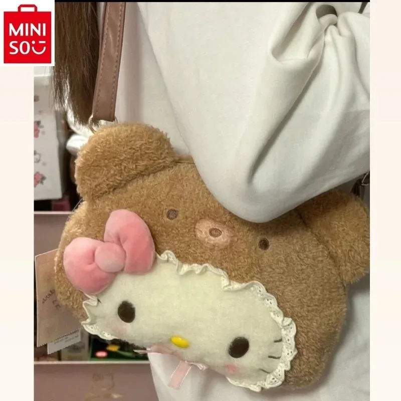 Sanrio плюшевая кукла сумки через плечо Hello Kitty Женская мягкая сумка на одно плечо кавайная детская милая маленькая сумка
Sanrio плюшевая кукла сумки через плечо Hello Kitty Женская мягкая сумка на одно плечо кавайная детская милая маленькая сумка
