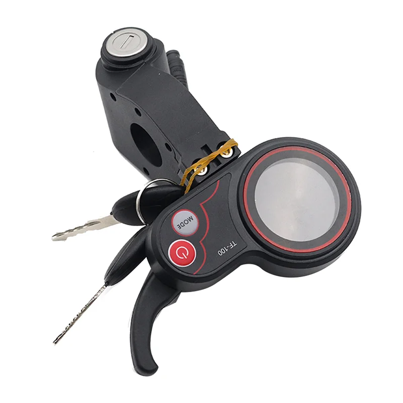 A56XQ TF-100 LCD Display Throttle Meter Dashboard 6PIN Switch with Electric Door Lock Key for KUGOO M4 Electric Scooter
A56XQ TF-100 LCD Display Throttle Meter Dashboard 6PIN Switch with Electric Door Lock Key for KUGOO M4 Electric Scooter