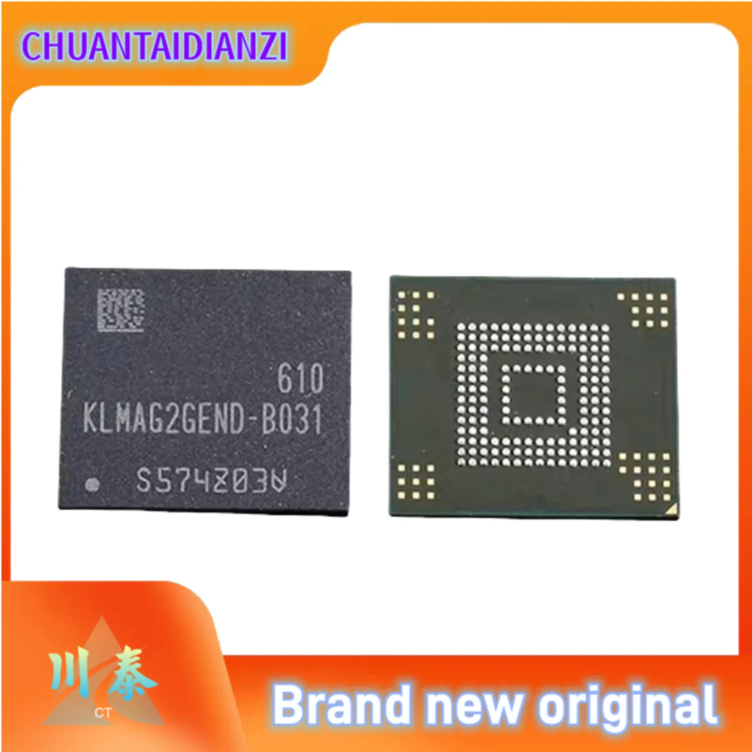(5-10 шт.) 100% новый оригинальный KLMAG2GEND-B031 KLMAG2GEND B031 16 ГБ BGA-153 микросхема памяти EMMC
(5-10 шт.) 100% новый оригинальный KLMAG2GEND-B031 KLMAG2GEND B031 16 ГБ BGA-153 микросхема памяти EMMC
