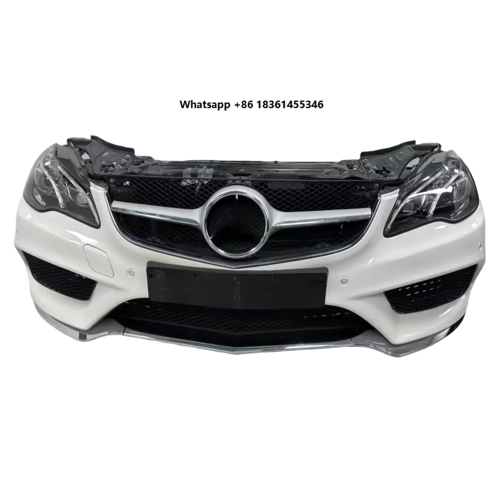 For E-Class Coupe W207 Front Bumper Assembly with Radiator and Headlight Assembly Bolt-On
For E-Class Coupe W207 Front Bumper Assembly with Radiator and Headlight Assembly Bolt-On
