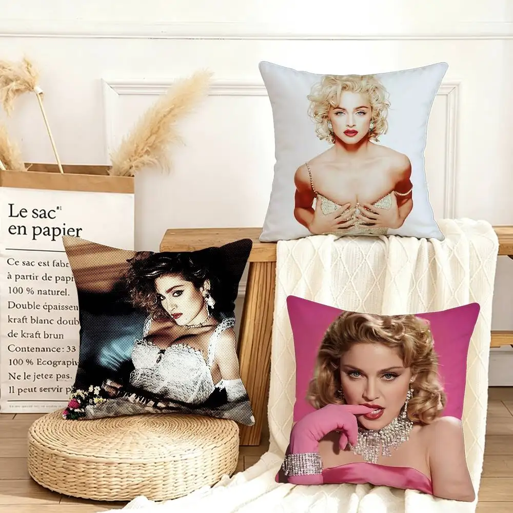 Singer M-Madonnas-S Various Sizes Square Pillow Case For Car Home Bedchamber Decor
Singer M-Madonnas-S Various Sizes Square Pillow Case For Car Home Bedchamber Decor