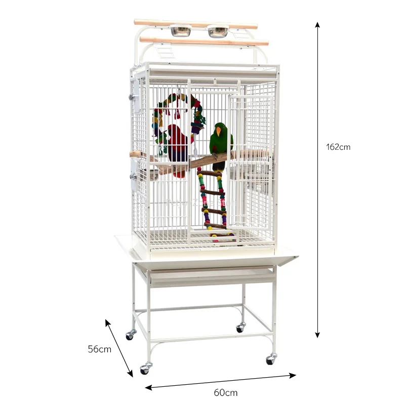 High Quality Large Bird Cage Perroquet Strong Metal Pet Birds Parrot Playing Top Breeding Cage For Sale Birds
High Quality Large Bird Cage Perroquet Strong Metal Pet Birds Parrot Playing Top Breeding Cage For Sale Birds