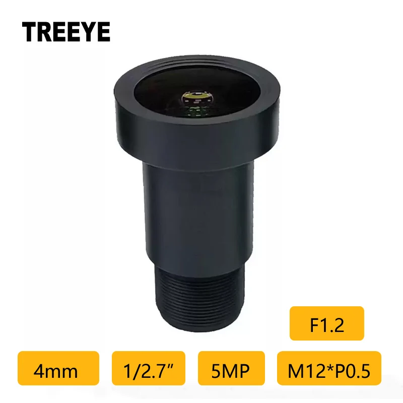 F1.2 Starlight 4mm Lens 1/2.7″ CCTV Lens HD 5.0Megapixel M12 Lens AHD IP Camera Security Cameras Drones Sports Camera Lens
F1.2 Starlight 4mm Lens 1/2.7″ CCTV Lens HD 5.0Megapixel M12 Lens AHD IP Camera Security Cameras Drones Sports Camera Lens