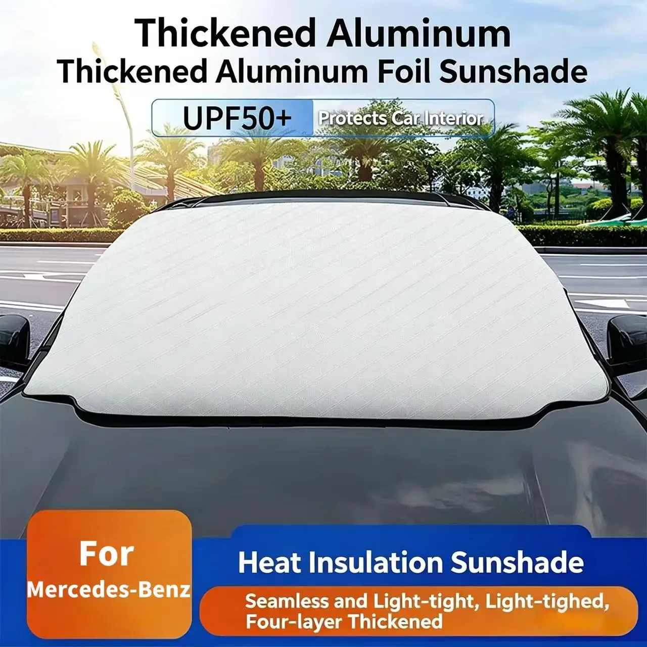 For Mercedes-Benz GLC GLE C-Class E-Class SClass Sunshade Thermal Insulation Sun Protection Front Windshield Snow Shield Thermal
For Mercedes-Benz GLC GLE C-Class E-Class SClass Sunshade Thermal Insulation Sun Protection Front Windshield Snow Shield Thermal