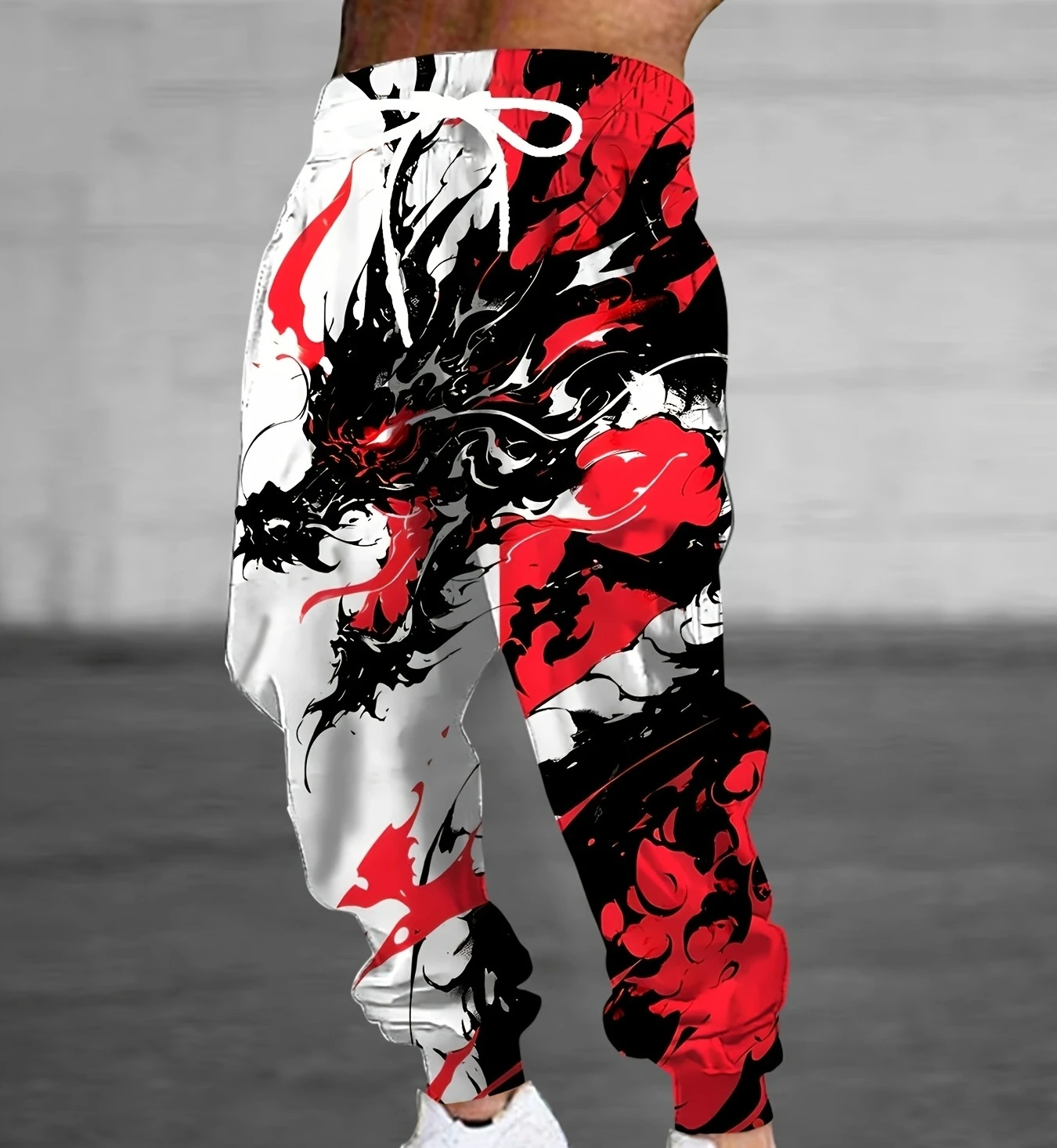 2026 Men's 3D Dragon Print Sweatpants - Stylish Long Pants with Drawstring & Pockets for Home, Sleepwear, Casual Comfort
2026 Men's 3D Dragon Print Sweatpants - Stylish Long Pants with Drawstring & Pockets for Home, Sleepwear, Casual Comfort