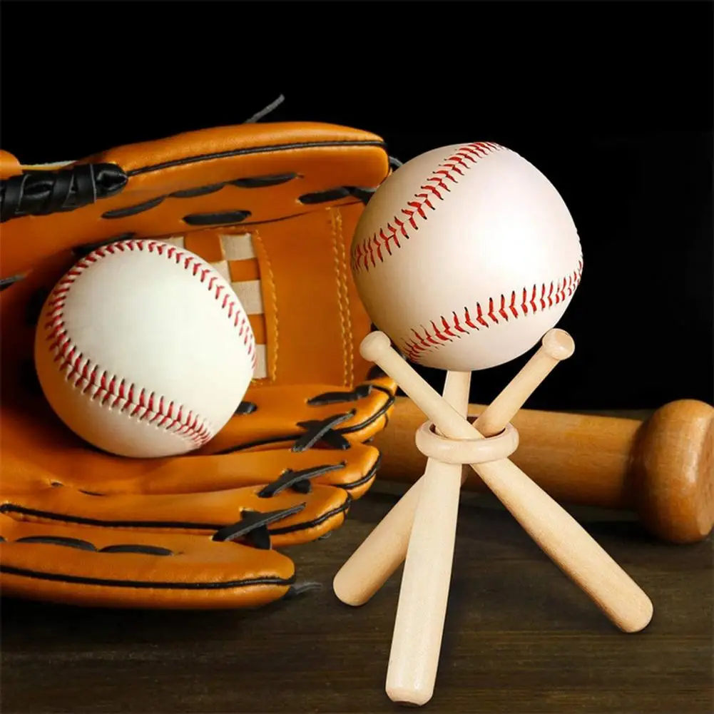 Mini Baseball Holder Wooden Baseball Holder Rustic Wooden Baseball Display Stand with Mini Ring Desktop Decoration for Fans
Mini Baseball Holder Wooden Baseball Holder Rustic Wooden Baseball Display Stand with Mini Ring Desktop Decoration for Fans