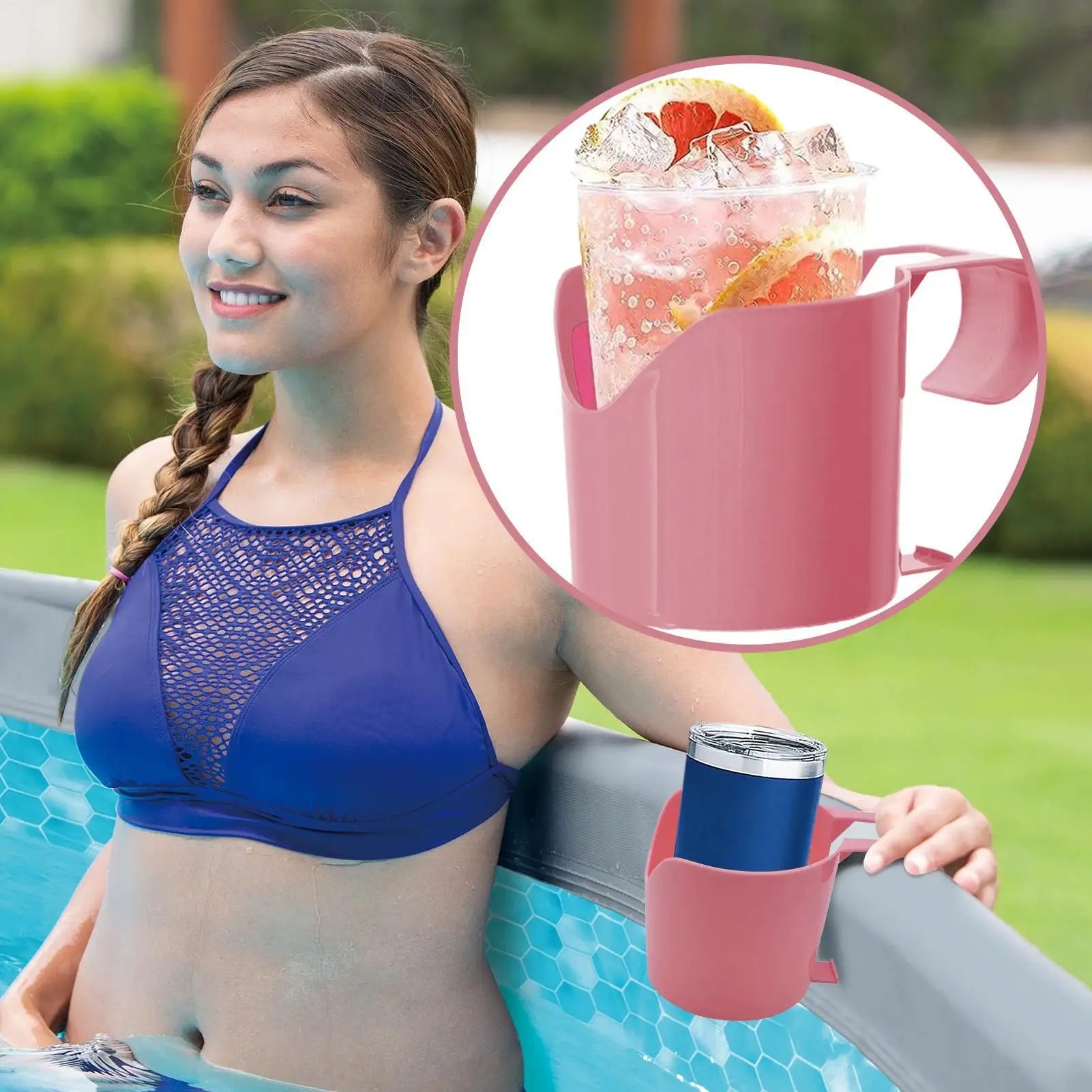 Держатель для чашки для бассейна, корзина для хранения у бассейна, аксессуары для напитков, органайзер для бассейна, вмещающий различные предметы, аксессуары для ванной комнаты
Держатель для чашки для бассейна, корзина для хранения у бассейна, аксессуары для напитков, органайзер для бассейна, вмещающий различные предметы, аксессуары для ванной комнаты