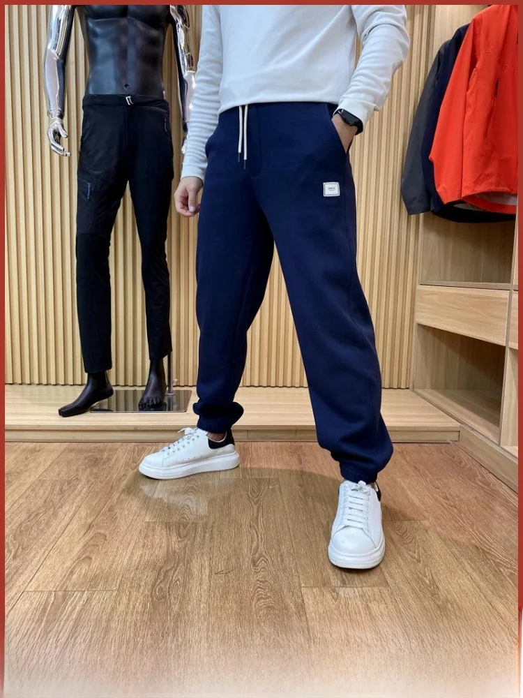 Thiened Sports Casual Sweatpants Youth Faion Urban Sle Straight Leg Long Pants Daily Wear Pure Color Cuffed Sweatpants
Thiened Sports Casual Sweatpants Youth Faion Urban Sle Straight Leg Long Pants Daily Wear Pure Color Cuffed Sweatpants