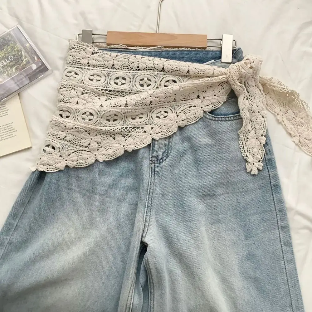 Simple Fake Collar Lace Shawl Cape Cloak Lace Triangle Scarf Wraps Clothes Decoration Flower Scarves Summer
Simple Fake Collar Lace Shawl Cape Cloak Lace Triangle Scarf Wraps Clothes Decoration Flower Scarves Summer