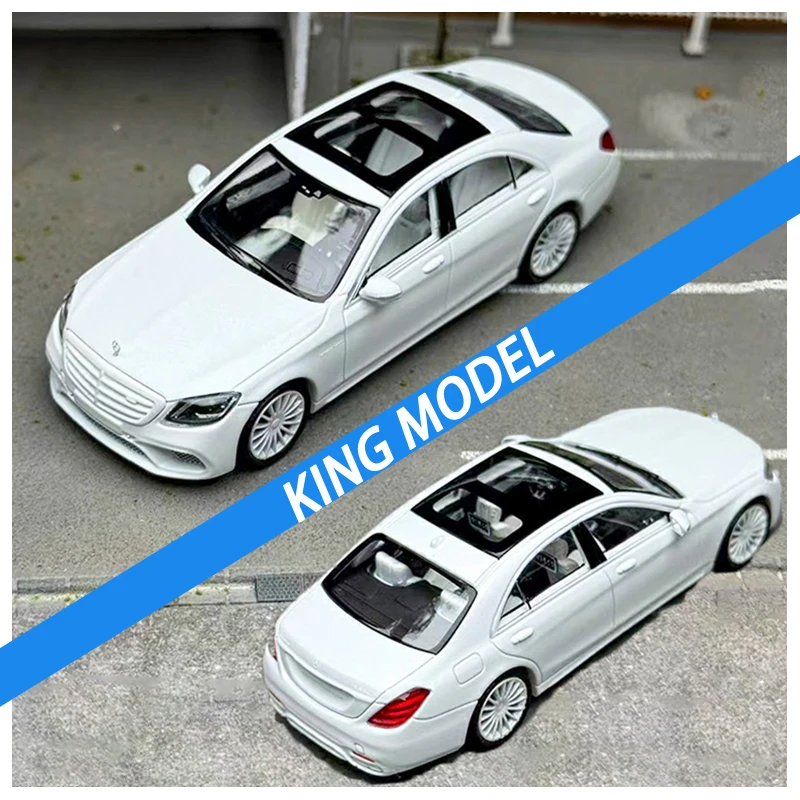 Коллекционная модель автомобиля King Model 1:64 S65 W222, матовый белый, из сплава, классика, сувенир для взрослых, статическая демонстрация
Коллекционная модель автомобиля King Model 1:64 S65 W222, матовый белый, из сплава, классика, сувенир для взрослых, статическая демонстрация