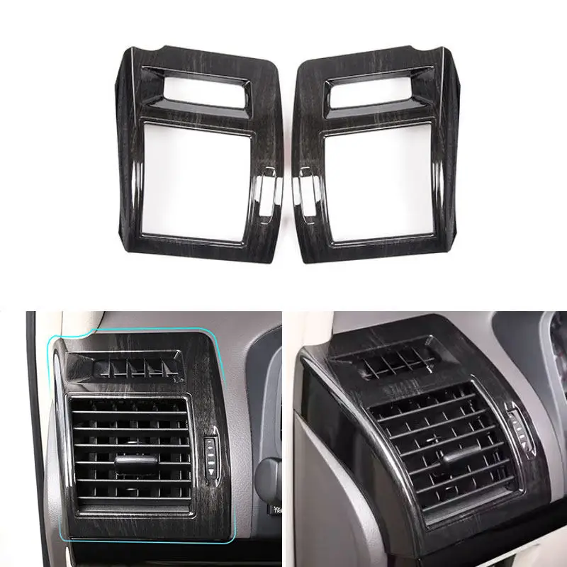 Для Toyota Land Cruiser Prado FJ150 150 2010-2019 салон автомобиля текстура дерева ABS боковое вентиляционное отверстие крышка защитная накладка
Для Toyota Land Cruiser Prado FJ150 150 2010-2019 салон автомобиля текстура дерева ABS боковое вентиляционное отверстие крышка защитная накладка