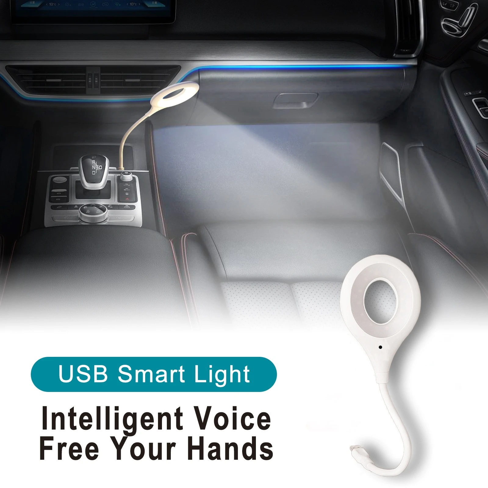 Portable USB Voice Control LED Light Universal For Car Home Decoration Warm & Functional Design High Quality Interior Car Access
Portable USB Voice Control LED Light Universal For Car Home Decoration Warm & Functional Design High Quality Interior Car Access