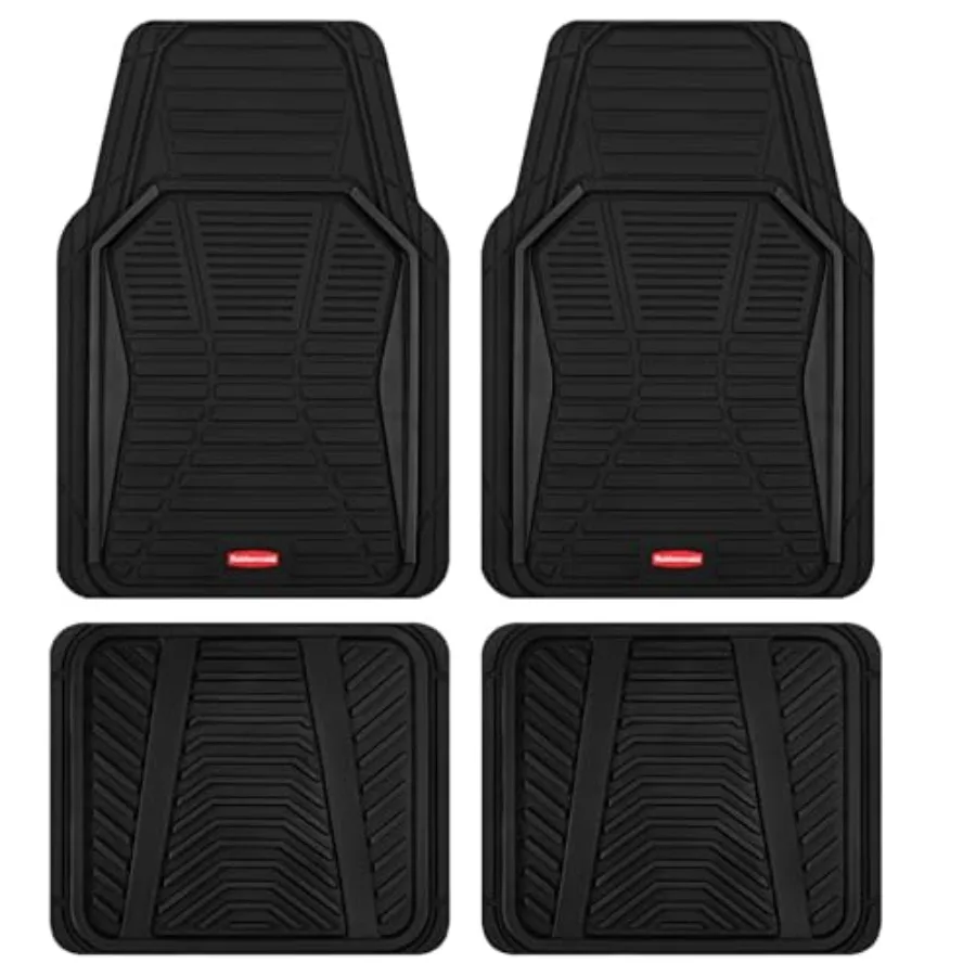 Car Mat Full Set All-Weather Heavy-Duty 4 Pieces Trim-to-Fit Universal Car Mats Full Set Waterproof Rubber Floor Liners for Mos
Car Mat Full Set All-Weather Heavy-Duty 4 Pieces Trim-to-Fit Universal Car Mats Full Set Waterproof Rubber Floor Liners for Mos