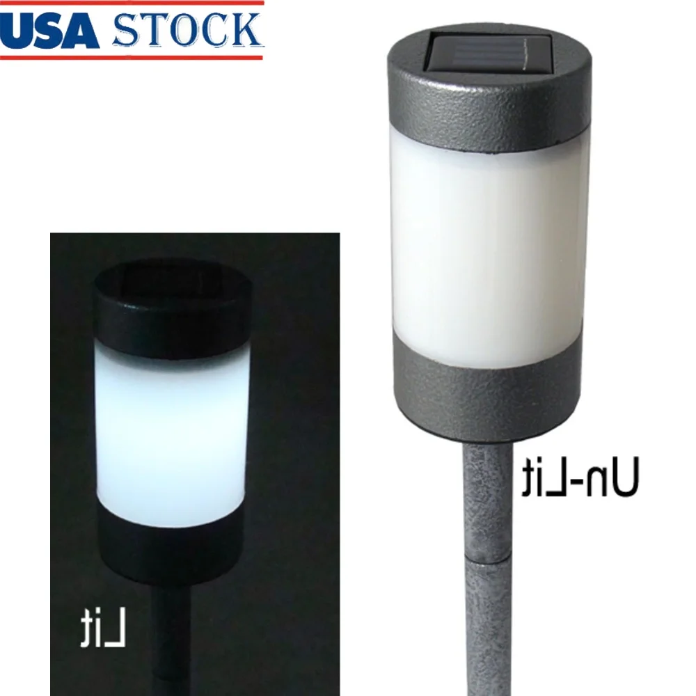 16 Inch Solar Powered LED Garden Light Stainless Steel Outdoor Lighting Dusk to Dawn Rechargeable Battery Included Gray Stake
16 Inch Solar Powered LED Garden Light Stainless Steel Outdoor Lighting Dusk to Dawn Rechargeable Battery Included Gray Stake