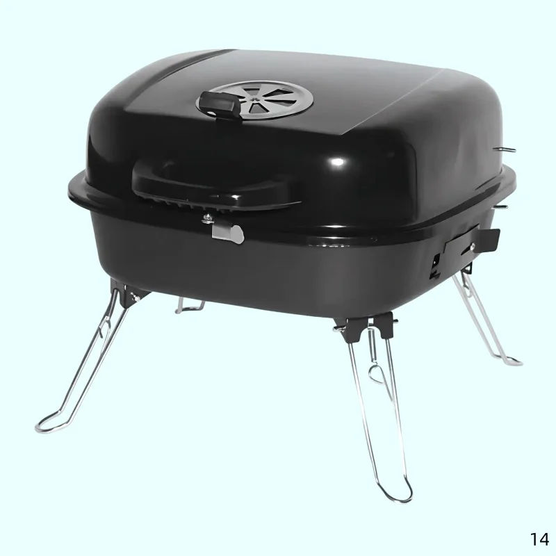 Argentina Rotating Charcoal BBQ Grill with Auto Rotating Skewers, Foldable Outdoor Barbecue Grill for Camping and Picnic
Argentina Rotating Charcoal BBQ Grill with Auto Rotating Skewers, Foldable Outdoor Barbecue Grill for Camping and Picnic