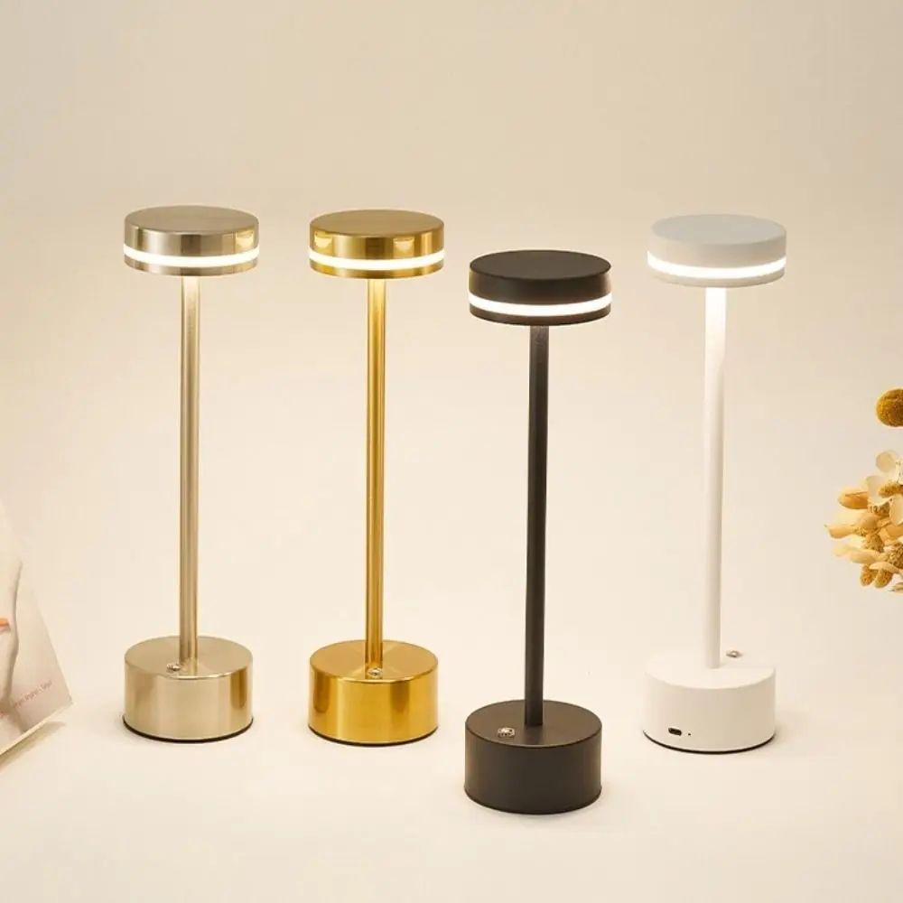 Portable Touch Switch LED Desk Lamp USB Rechargeable Wireless Table Lamp Metal Shell European Style Night Light Bedroom
Portable Touch Switch LED Desk Lamp USB Rechargeable Wireless Table Lamp Metal Shell European Style Night Light Bedroom