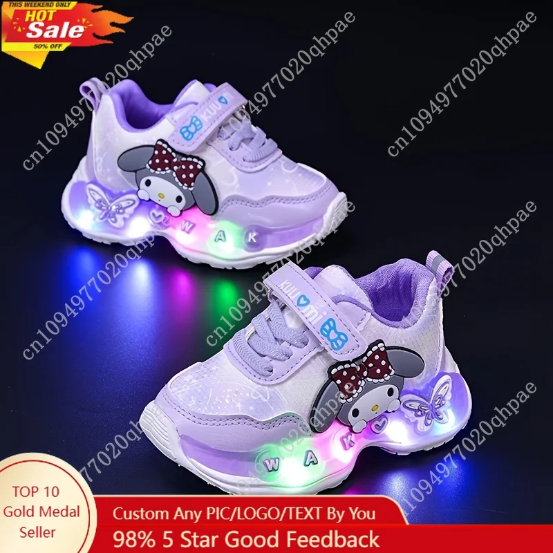 My Melody Cartoon Upper Casual Light-Up Sneakers for Girl Comfortable and Versatile Trendy Shoes
My Melody Cartoon Upper Casual Light-Up Sneakers for Girl Comfortable and Versatile Trendy Shoes