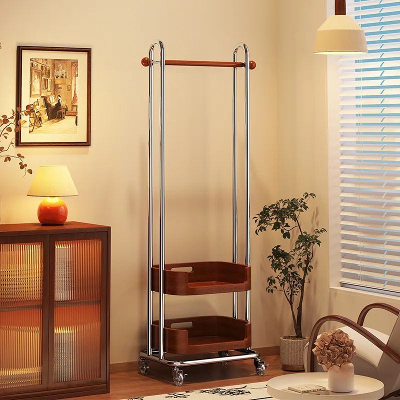 Stainless steel medieval style floor-to-ceiling bedroom coat rack retro clothes storage rack household removable hanger
Stainless steel medieval style floor-to-ceiling bedroom coat rack retro clothes storage rack household removable hanger