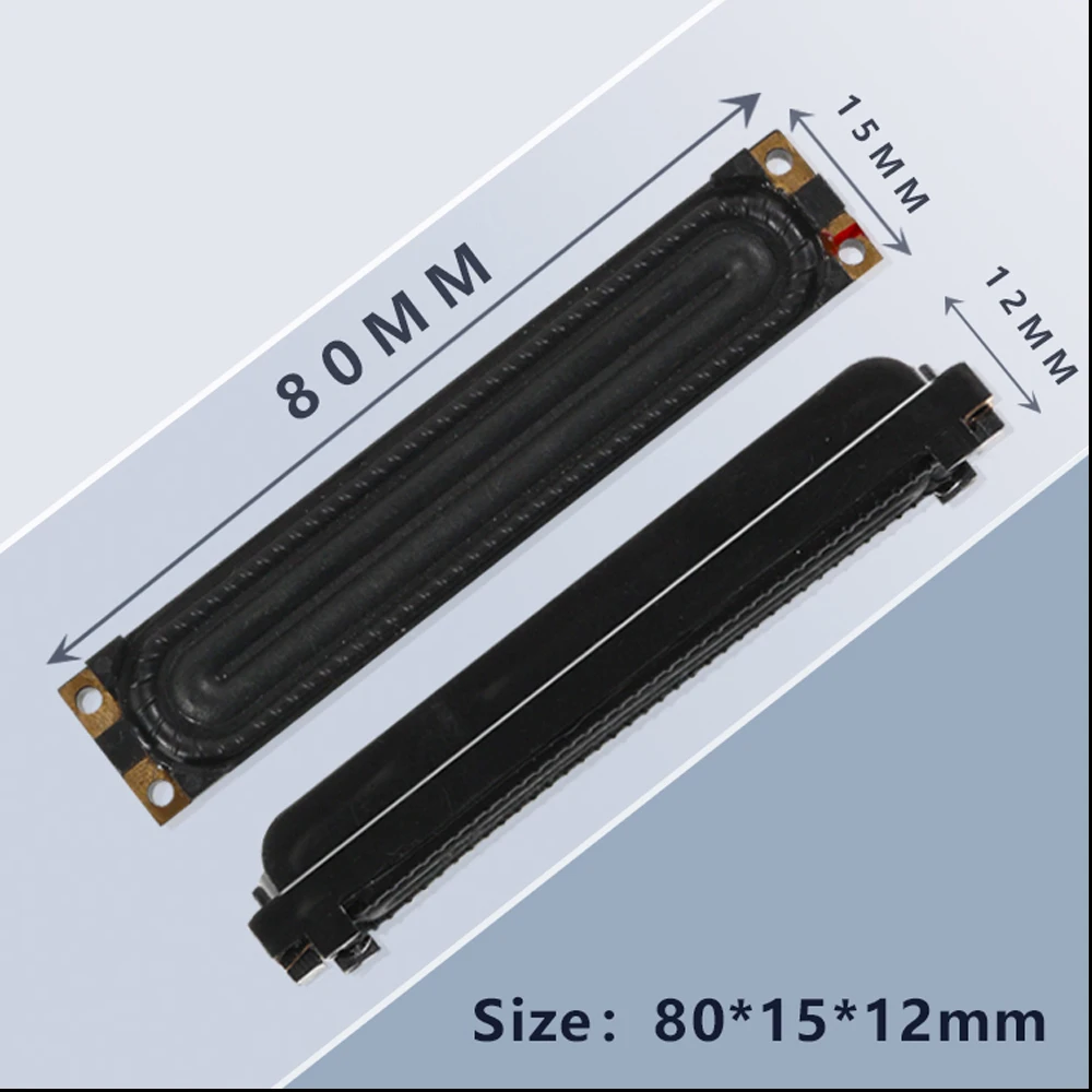 Динамик для телевизора 80*15 мм, 6 Ом, 10 Вт для Samsung BN96-16797C 16797A 16797E 16797B 16797 T27A550 UE37D6500 LH320MEBPLGC/XY T24A550 T22A550
Динамик для телевизора 80*15 мм, 6 Ом, 10 Вт для Samsung BN96-16797C 16797A 16797E 16797B 16797 T27A550 UE37D6500 LH320MEBPLGC/XY T24A550 T22A550