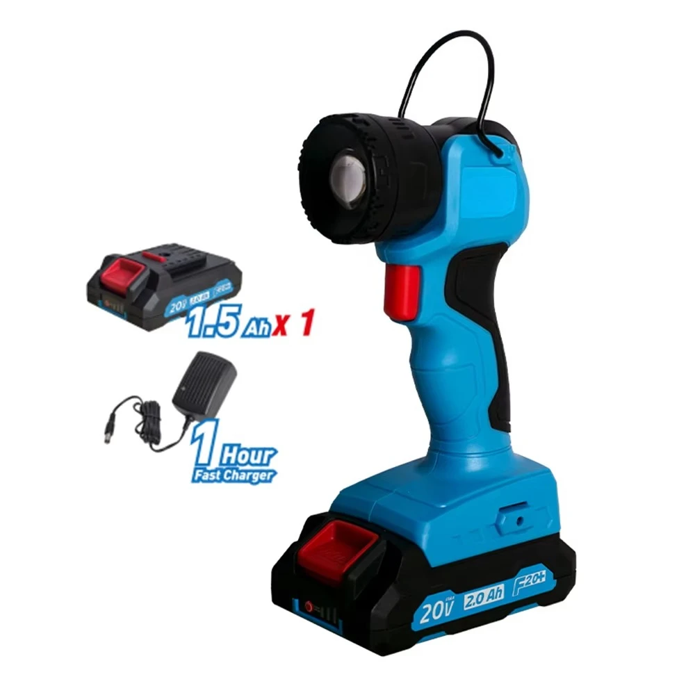 Portable 20V Lithium Battery Cordless 280LM LED Flashlights 3W with
Portable 20V Lithium Battery Cordless 280LM LED Flashlights 3W with