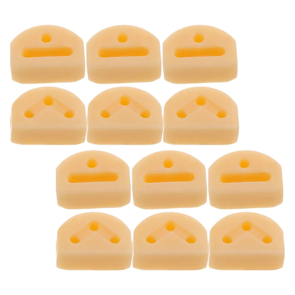 12 pcs 3 Hole Bridge Beads Durable Sound Enhancing String Locks For Acoustic Classical Nylon String Guitar Ukulele Beige Guitar
12 pcs 3 Hole Bridge Beads Durable Sound Enhancing String Locks For Acoustic Classical Nylon String Guitar Ukulele Beige Guitar