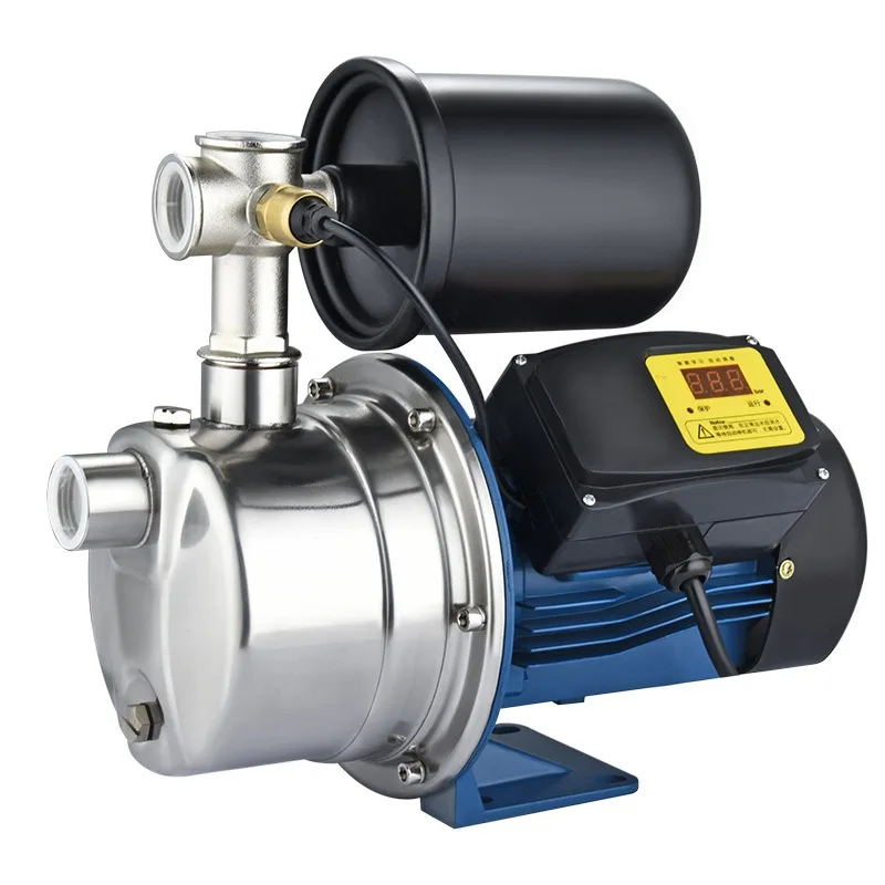 Stainless Steel Jet Pump, Automatic Self-Priming Water Booster Pump with Pressure Gauge, 110V/220V for Household Water Supply
Stainless Steel Jet Pump, Automatic Self-Priming Water Booster Pump with Pressure Gauge, 110V/220V for Household Water Supply