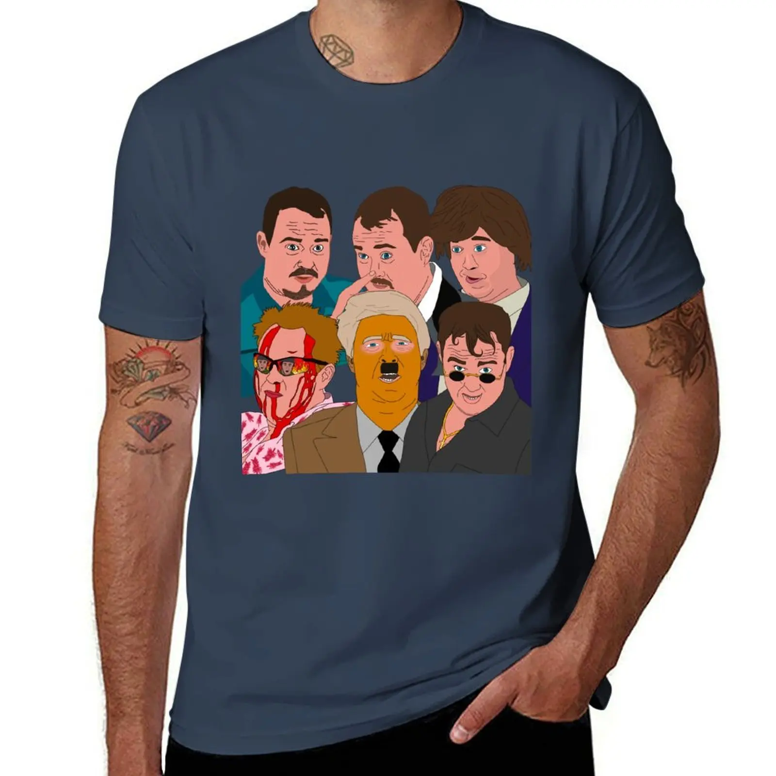 Shane Gillis - Gilly and Keeves Characters T-Shirt Active Wear Sports T-Shirt for Men
Shane Gillis - Gilly and Keeves Characters T-Shirt Active Wear Sports T-Shirt for Men