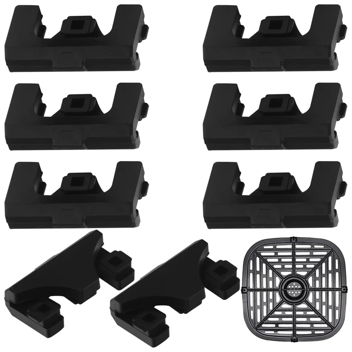 For Instant 6QT Air Fryer Replacement Grill Tray Protector Feet Mesh Tray Prevents Tray and Basket Damage-T33C
For Instant 6QT Air Fryer Replacement Grill Tray Protector Feet Mesh Tray Prevents Tray and Basket Damage-T33C