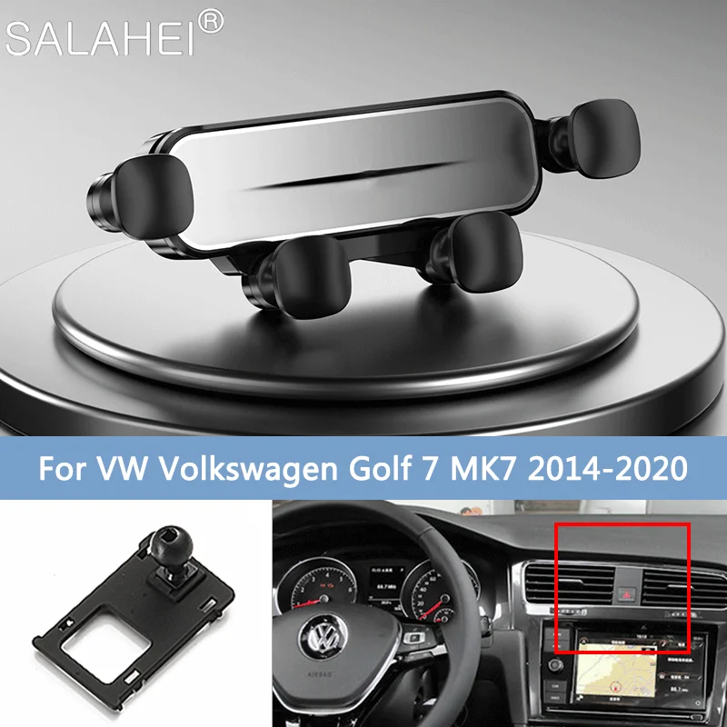 Adjustable Car Phone Holder For VW Volkswagen Golf 7 MK7 2014-2020 Air Outlet Gravity Mount GPS Support Bracket Auto Accessories
Adjustable Car Phone Holder For VW Volkswagen Golf 7 MK7 2014-2020 Air Outlet Gravity Mount GPS Support Bracket Auto Accessories