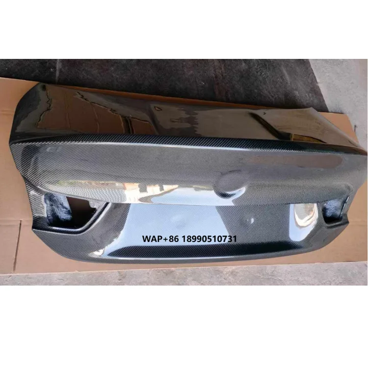 Car Accessories GTS Style Carbon Fiber Luggage Cover Trunk Lid for F82 M4 2013+
Car Accessories GTS Style Carbon Fiber Luggage Cover Trunk Lid for F82 M4 2013+